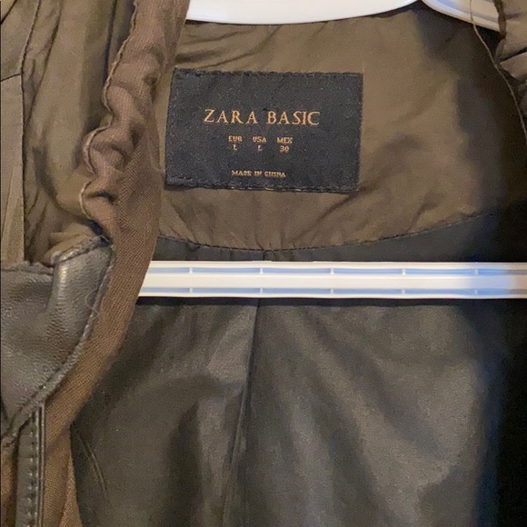 Zara Military green spring coat💐 - Picture 2 of 6